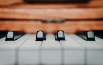 piano closeup