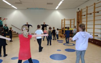 Dansende kinderen